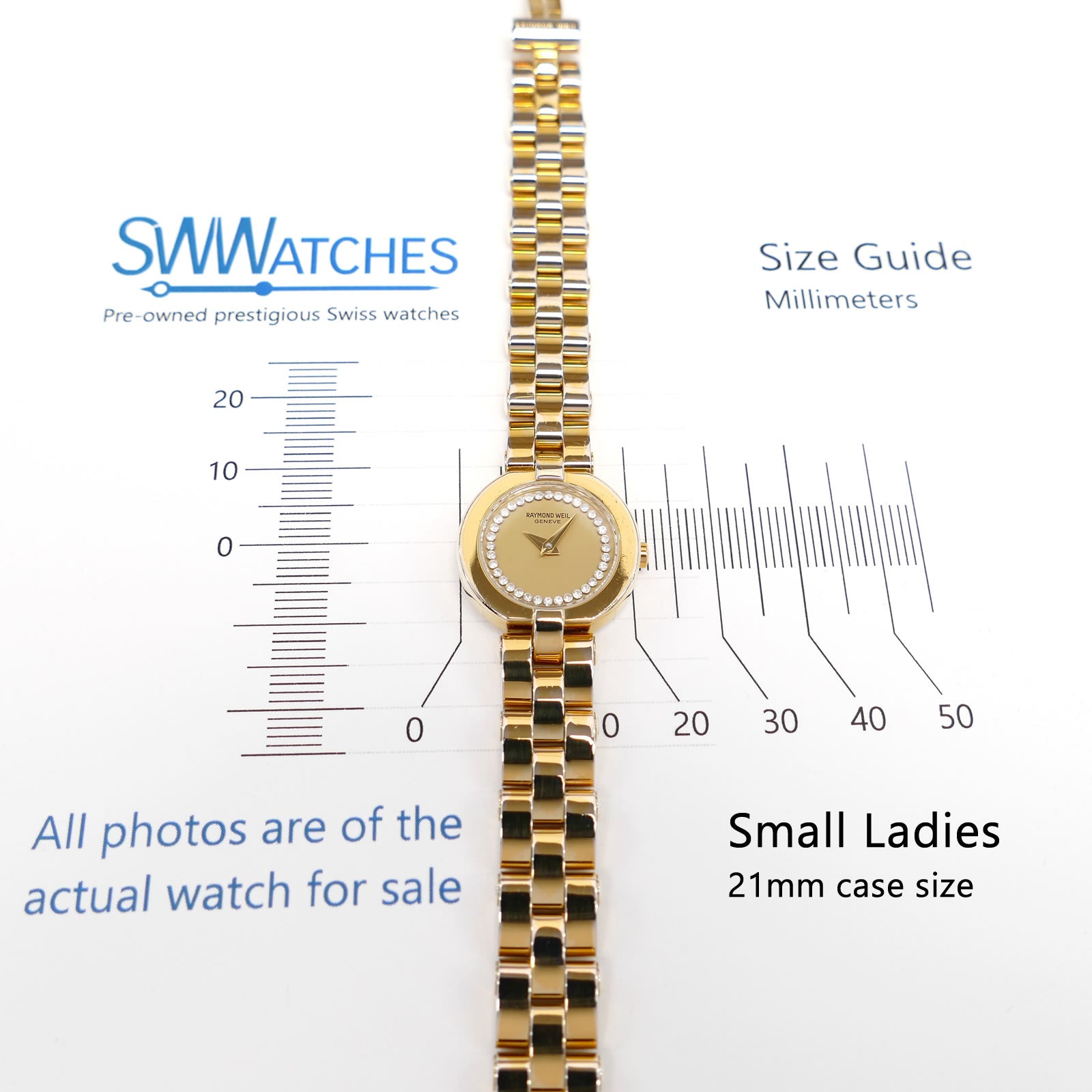 Raymond Weil Allegro Ladies 21mm case size 5817
