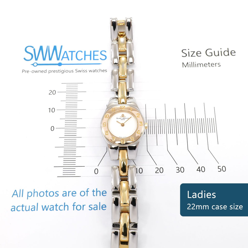 Baume & Mercier Linea MV045203 Ladies 22mm case size