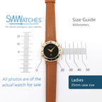 Gucci 3000L Ladies 25mm case size