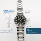 Oris Aquis 7653 Men's 43mm case size