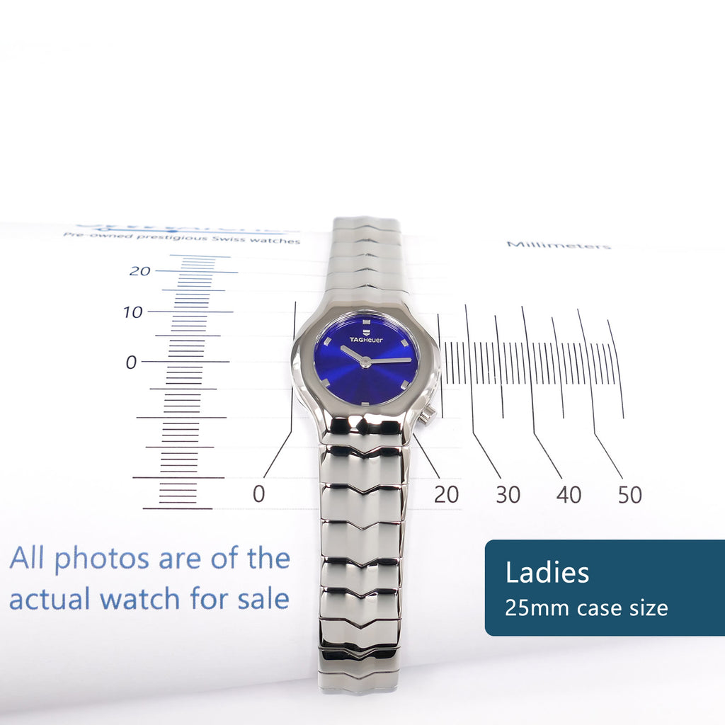 TAG Heuer Alter Ego WAA1410 Ladies 25mm case size