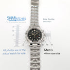 TAG Heuer 6000 Men's 40mm case size CH1117