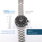 TAG Heuer Formula 1 Chronograph CAZ1010 Men's 43mm case size