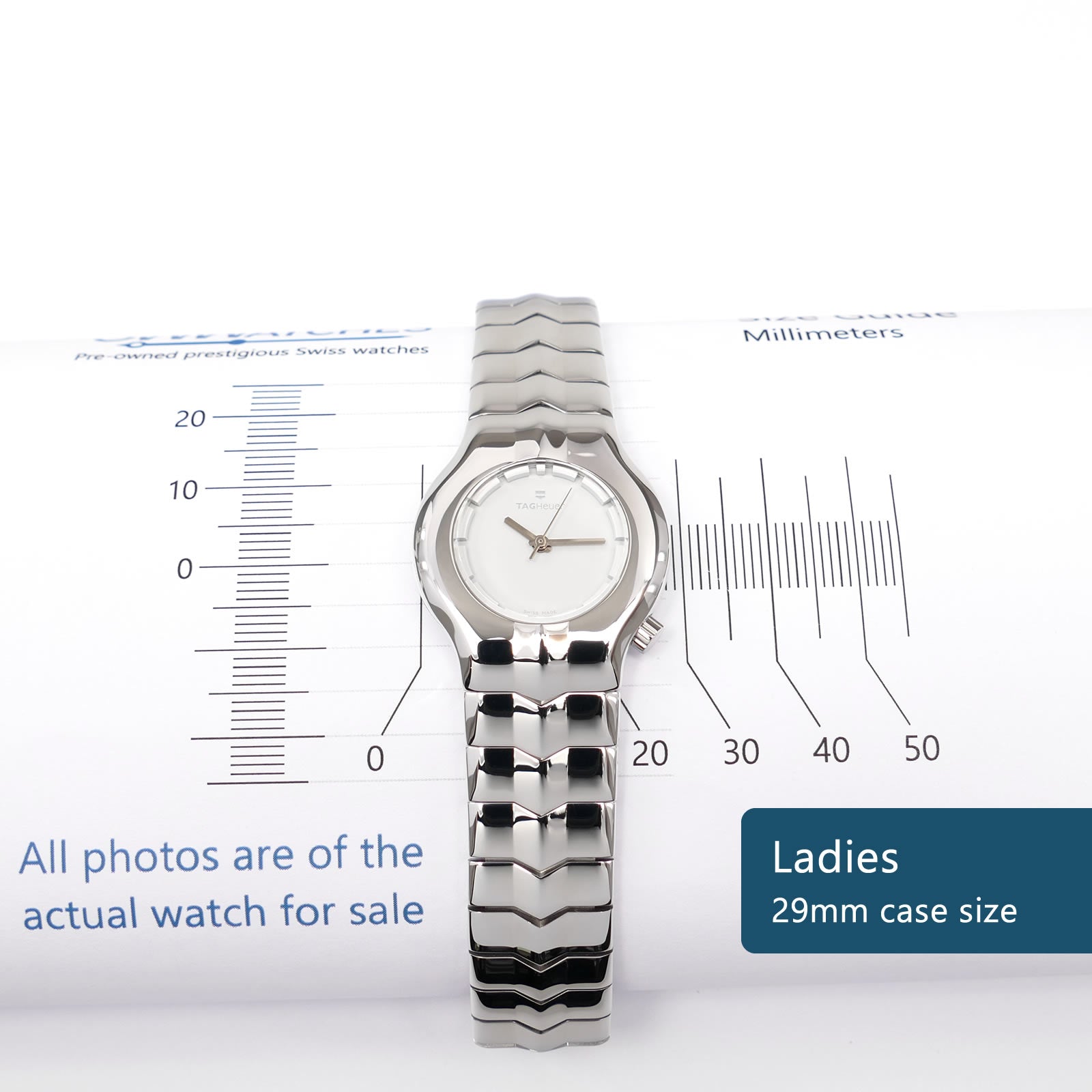 TAG Heuer Alter Ego WP1314 Ladies 29mm case size