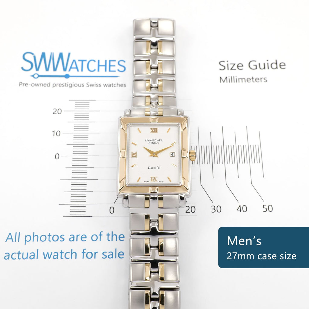 Raymond Weil Parsifal 9330 Men's 27mm case size