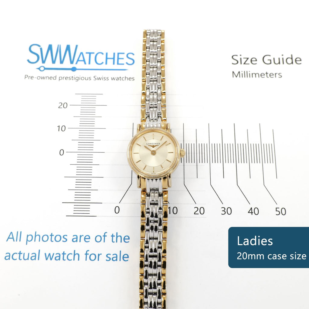 Longines Présence L4.219.2 Ladies 20mm case size