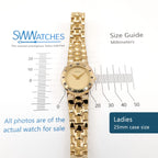 Gucci 3300L Ladies 25mm case size