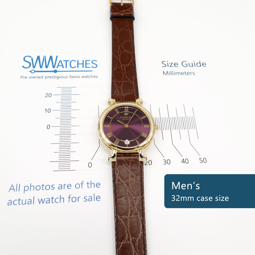 Raymond Weil 9136-2 Men's 32mm case size