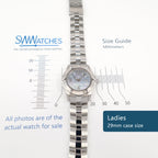 TAG Heuer 2000 Exclusive WN1318 Ladies 29mm case size