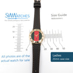 Gucci 3000L Ladies 25mm case size