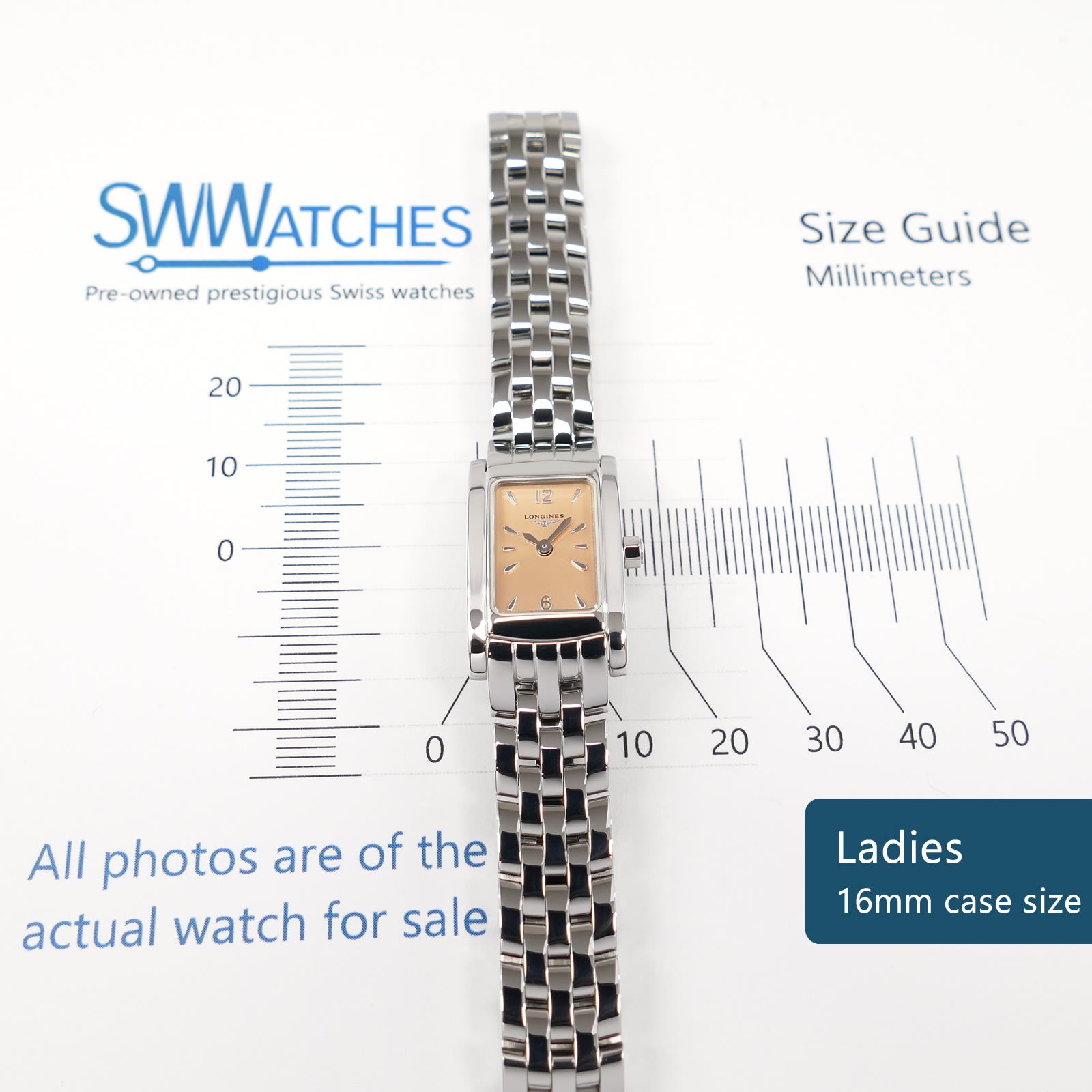 Longines DolceVita L5.158.4 Ladies 16mm case size