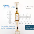 Gucci 1500L Ladies 12mm case size