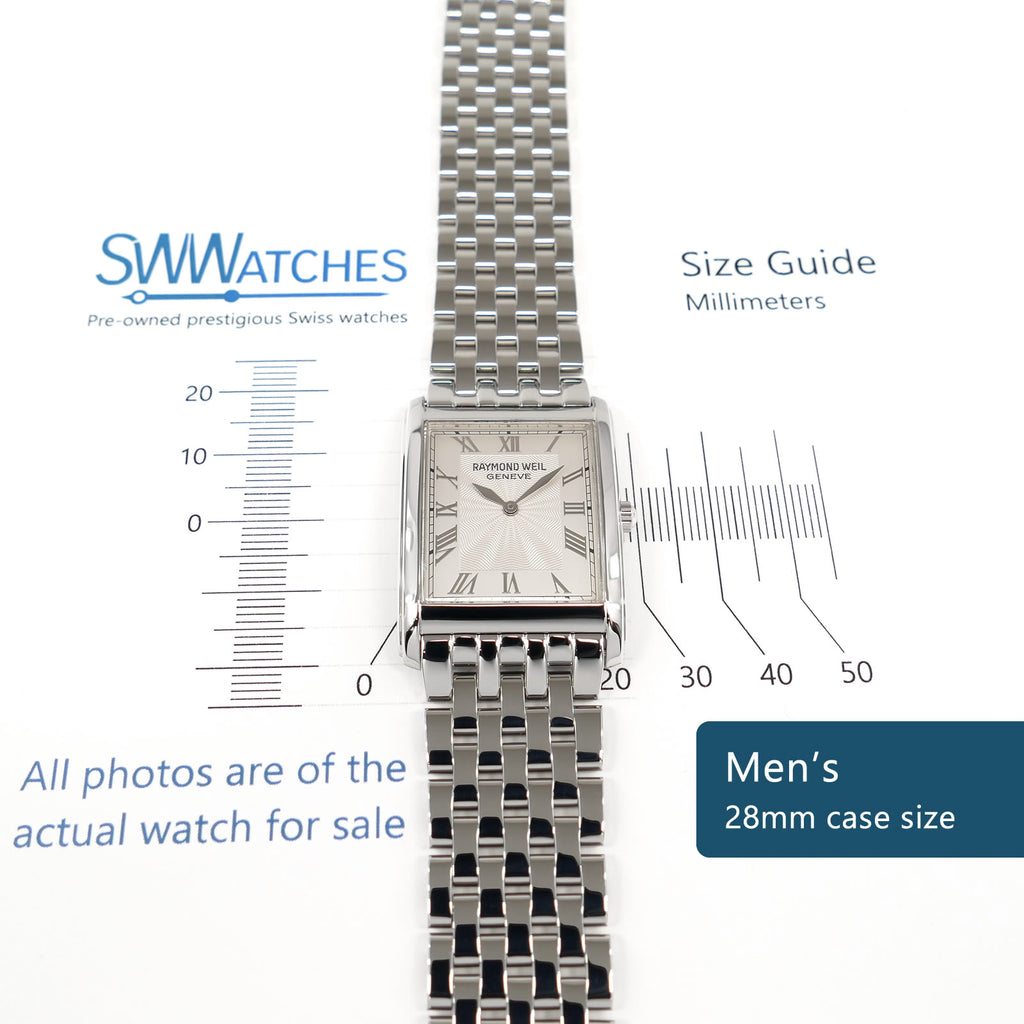 Raymond Weil Don Giovanni 9973/1 Men's 28mm case size