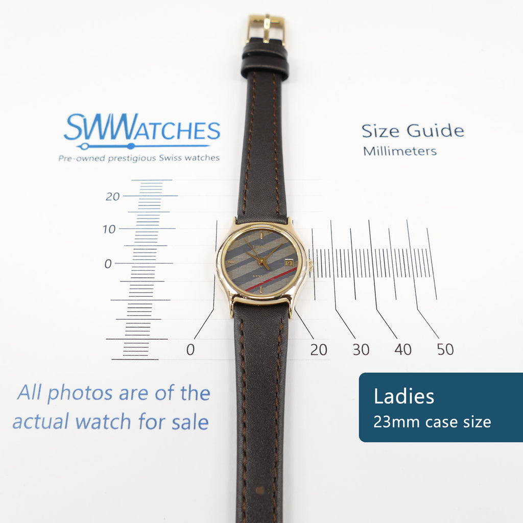 Tissot Stylist F304 Ladies 23mm case size