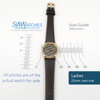 Tissot Stylist F304 Ladies 23mm case size