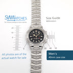 TAG Heuer 6000 Chronograph CH1117 Men's 40mm case size