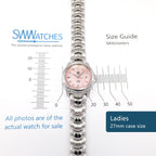 TAG Heuer Link WJF1312 Ladies 27mm case size