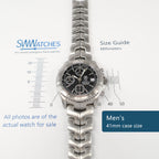 TAG Heuer Link CT5111 Men's 41mm Case size