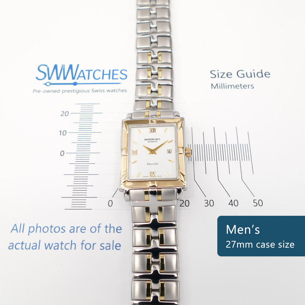 Raymond Weil Parsifal 9330 Men's 27mm case size