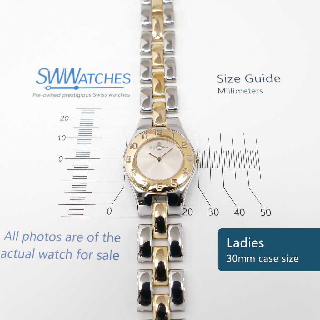 Baume & Mercier Linea 5161 Ladies 30mm case size
