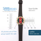 Gucci 3000L Ladies 25mm case size