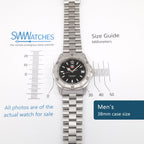 TAG Heuer 2000 WK1110-0 Men's 38mm case size