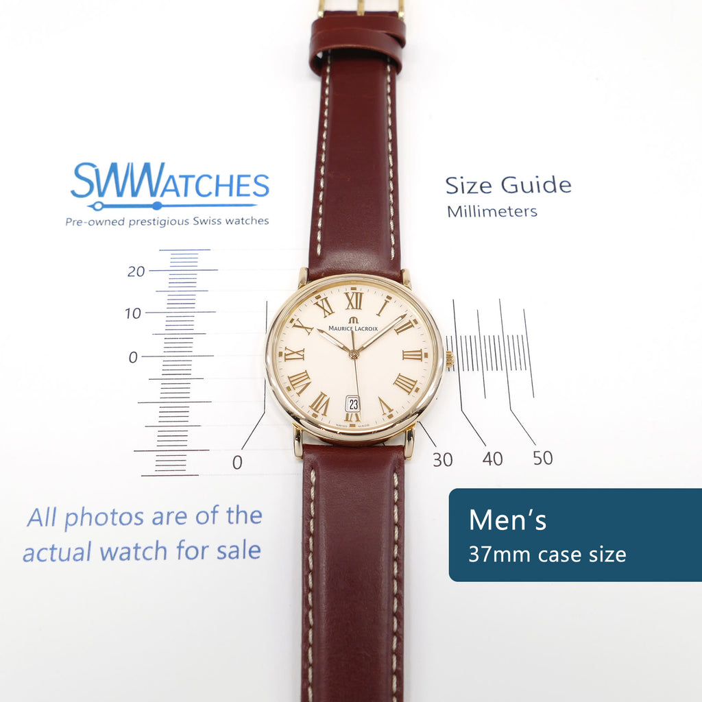 Maurice Lacroix Les Classiques LC1027 Men's 37mm case size