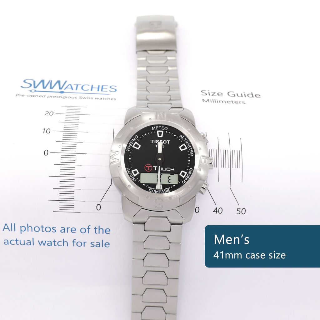 Tissot T-Touch Z251/351-1 Men's 41mm case size