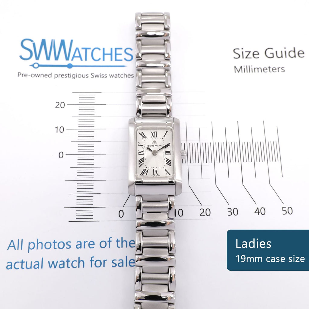 Maurice Lacroix Miros 59744 Ladies 19mm case size