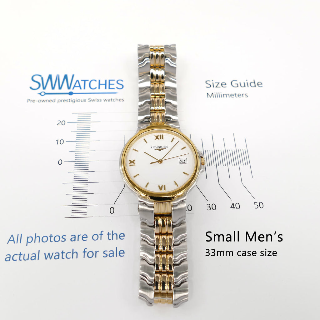 Longines Flagship L5.646.3 Men's 33mm case size