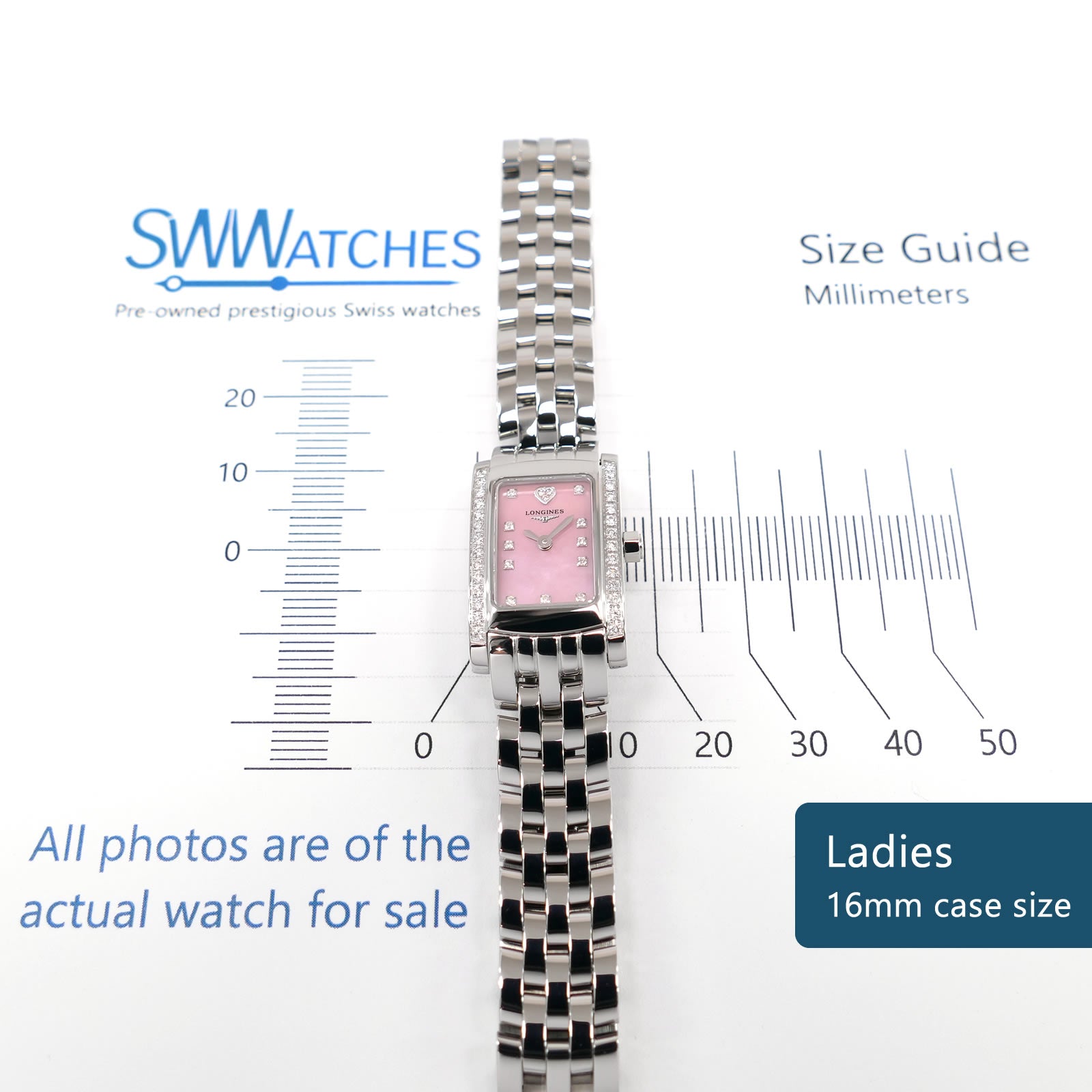 Longines DolceVita L5.158.0 Ladies 16mm case size