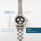 Breitling Colt Chrono II Men's 44mm case size A73387