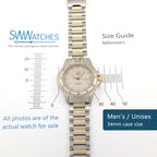 TAG Heuer 4000 695.713KA Men's 34mm case size