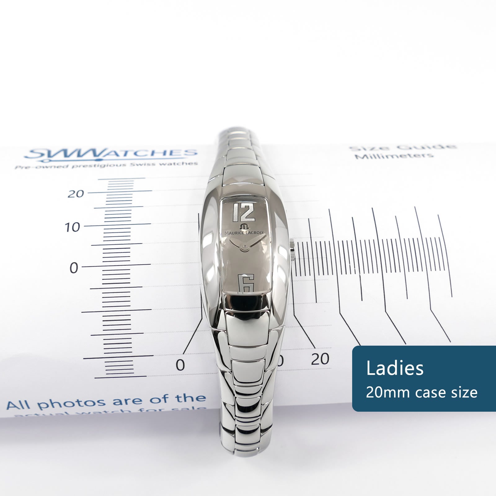 Maurice Lacroix Intuition 32859 Ladies 20mm case size