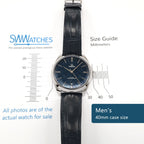 Omega De Ville Trésor 435.13.40.21.03.001 Men's 40mm case size