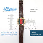 Gucci 3000L Ladies 25mm case size