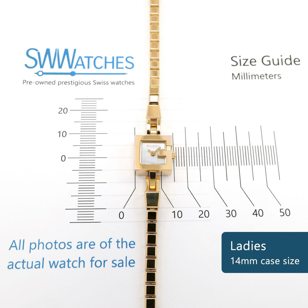 Gucci Mini G 102 Ladies 14mm case size