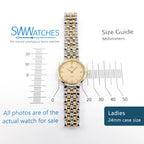 Omega De Ville 7280.63.00 Ladies 24mm case size
