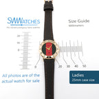 Gucci 3000L Ladies 25mm case size