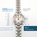 TAG Heuer Link Chronograph CT1118 Men's 41mm case size