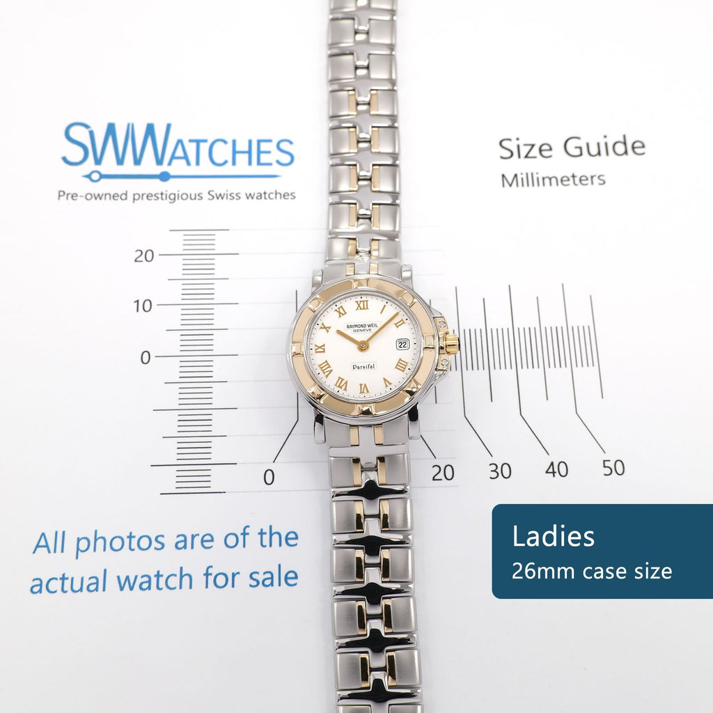 Raymond Weil Parsifal 9430 Ladies 26mm case size