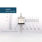 Gucci 1900L Ladies 19mm case size