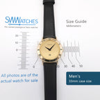 Gucci 3000M Men's 33mm case size