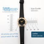 Gucci 3000L Ladies 25mm case size