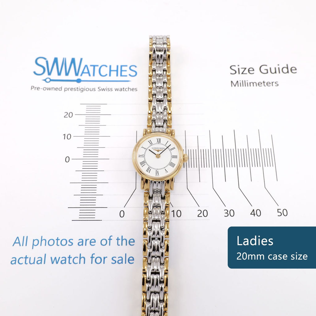 Longines Présence L4.219.2 Ladies 20mm case size