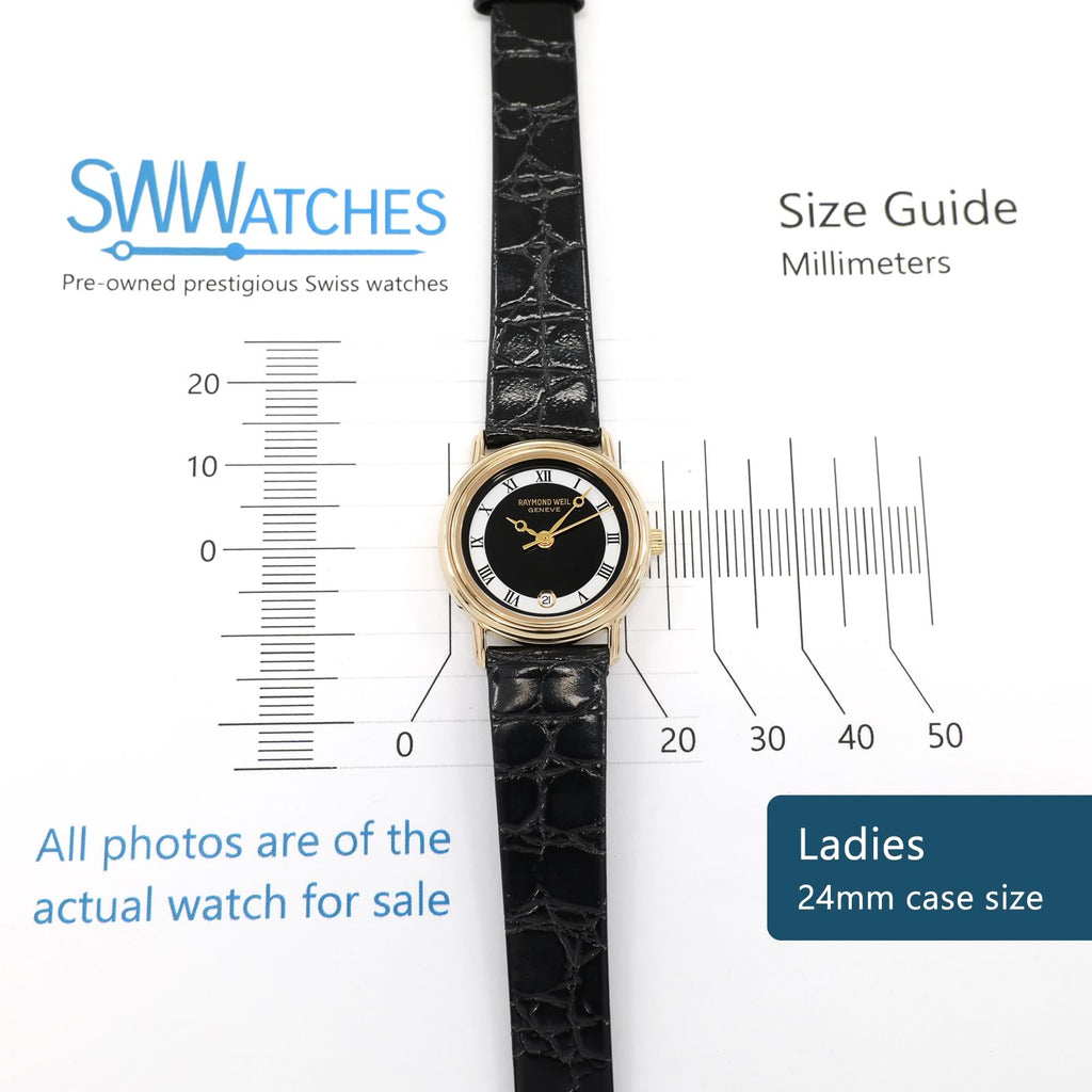 Raymond Weil Geneve 5332 Ladies 24mm case size