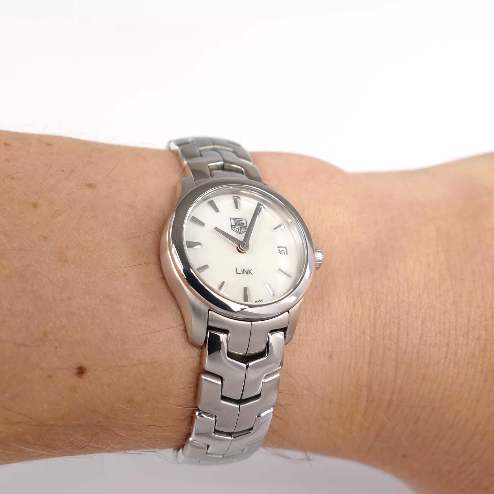 TAG Heuer Link WJF1410 on the wrist