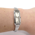 Gucci G-Line 109 Silver dial on the wrist