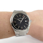 Maurice Lacroix Miros MI1018 Black Dial on the wrist