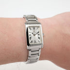 Maurice Lacroix Miros MI2021 Silver dial on the wrist